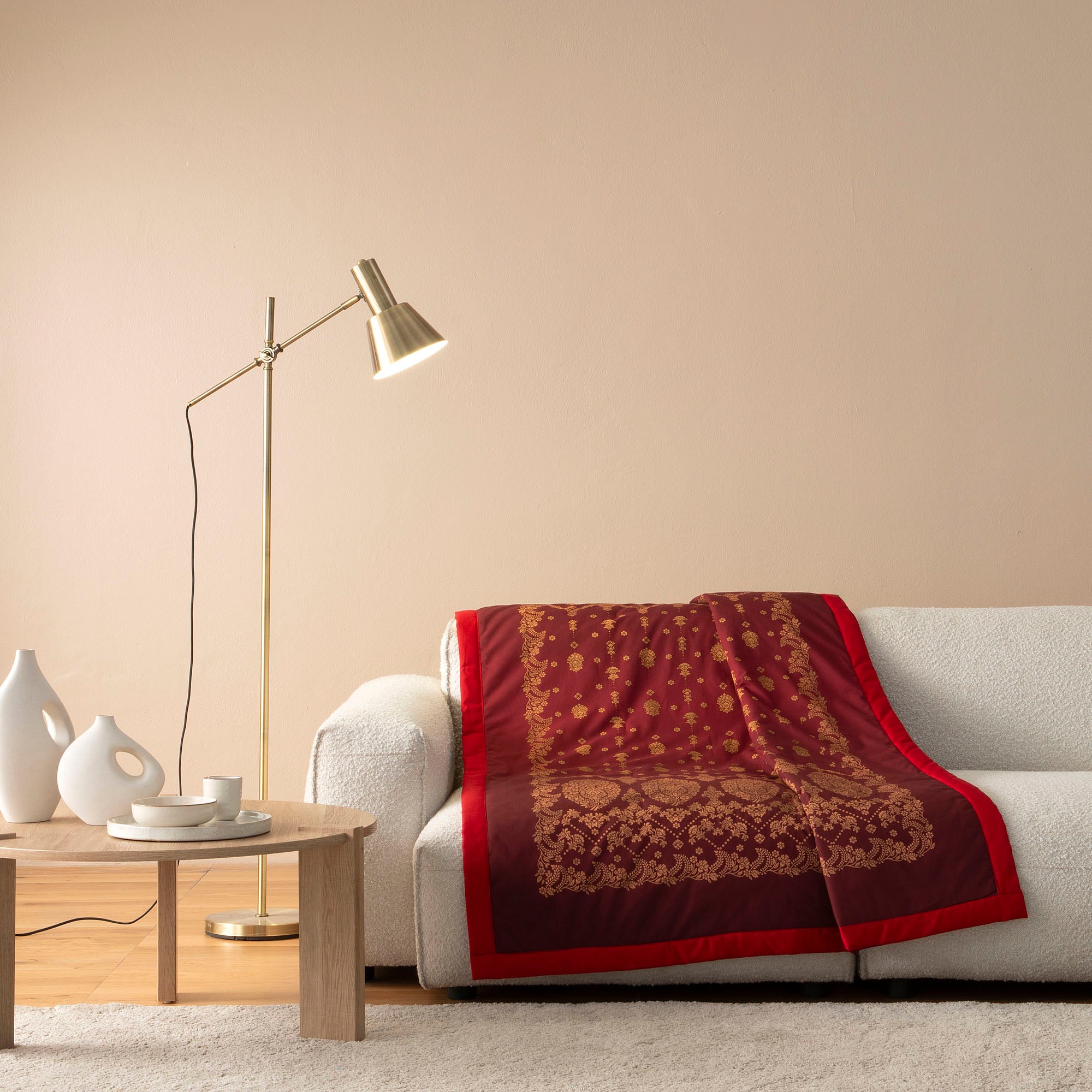 Plaid GOLDDECOR Rot