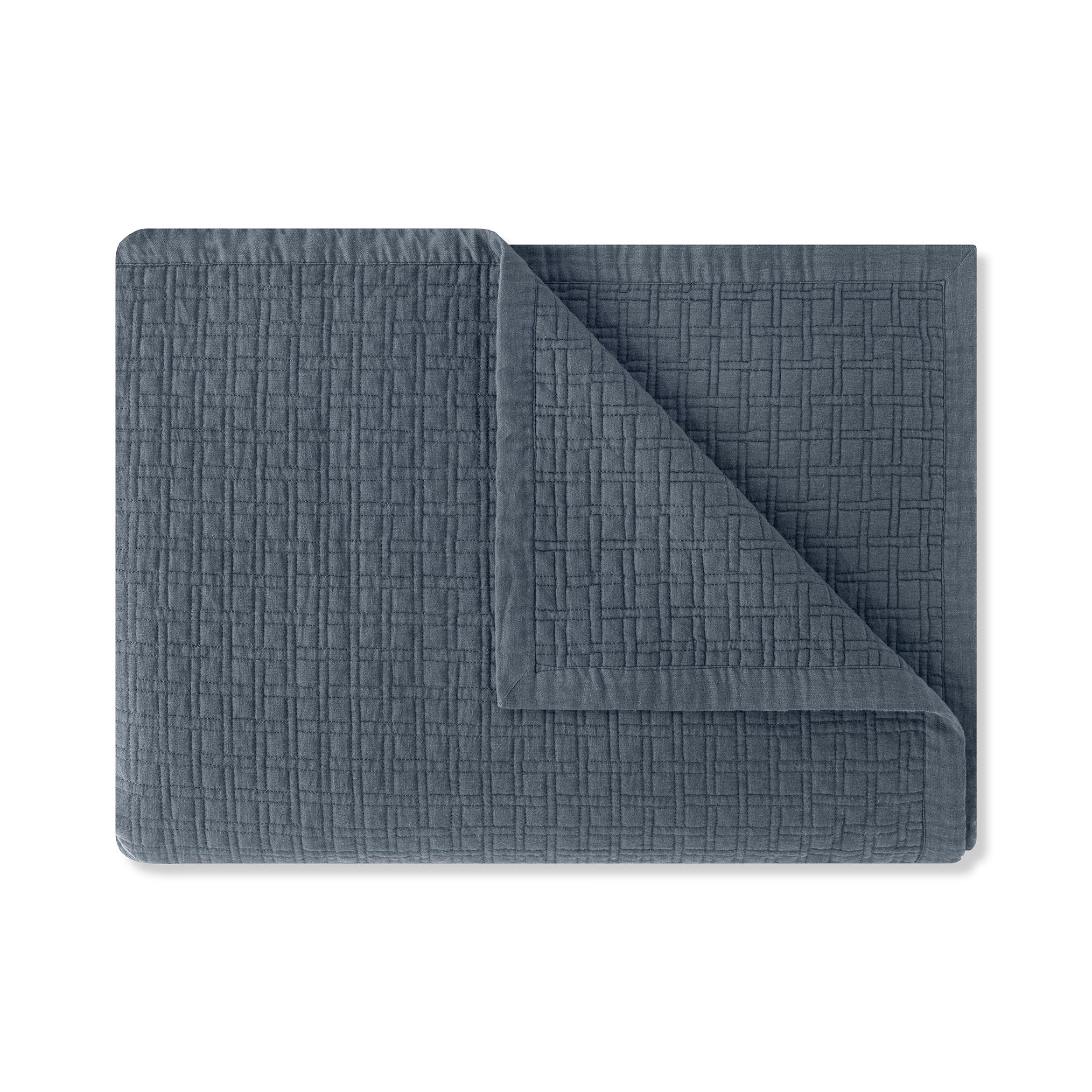 Tagesdecke Adorno blue