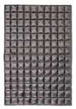 Plaid von oben in grau