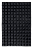 Plaid von oben  in schwarz