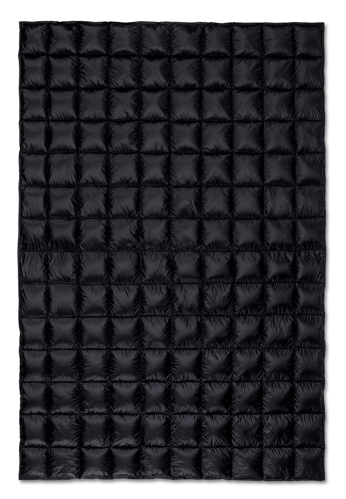 Plaid von oben  in schwarz