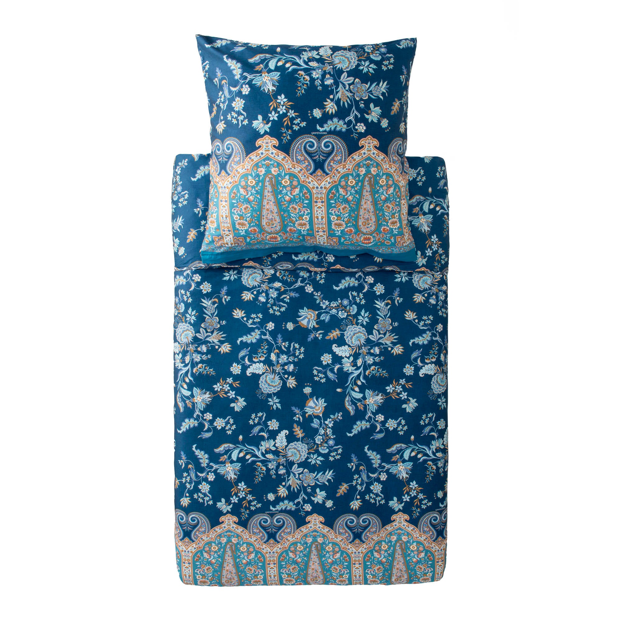 BW Indian Roses blau