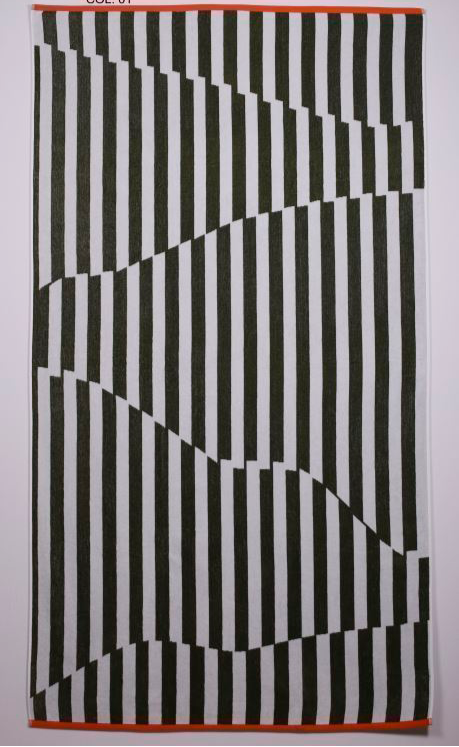 Strandtuch PL4823/Black&White