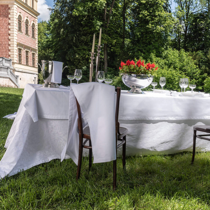 Tischwaesche Schoenbrunn weiss