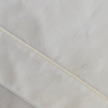 Bettwäsche mit Kordel in cream