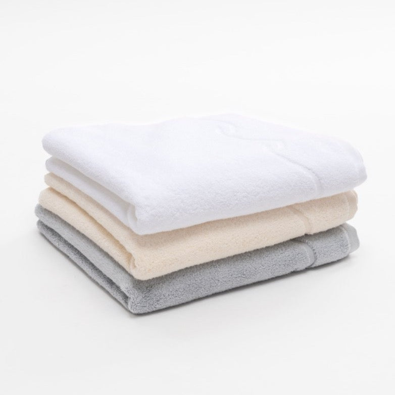 gans frottier stapel weiss grau ivory